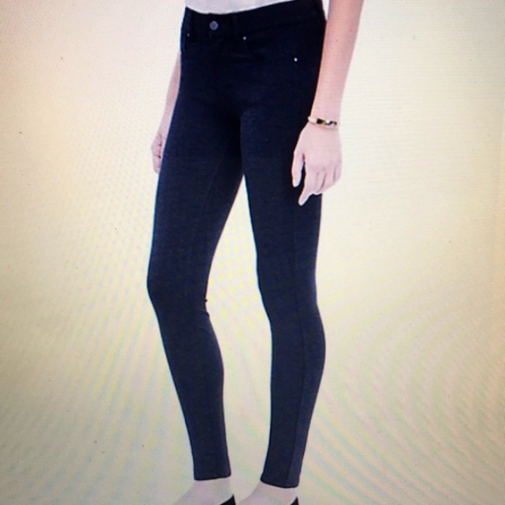 Ann Taylor Ponte 5-Pocket Skinny Legg…
